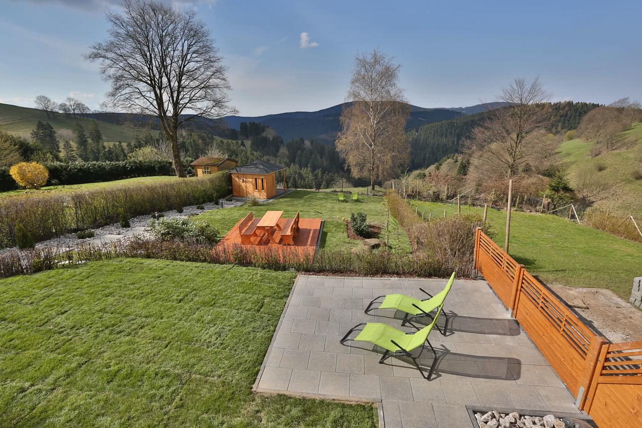 Landhaeuser Bergwiese - Ferienhaus Hoehenblick ซังคท์อันเดรอัสแบร์ก ภายนอก รูปภาพ