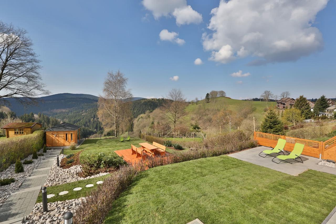 Landhaeuser Bergwiese - Ferienhaus Hoehenblick ซังคท์อันเดรอัสแบร์ก ภายนอก รูปภาพ
